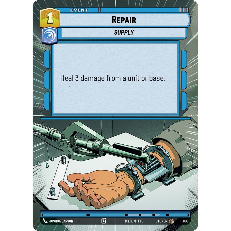 Repair (809) (Hyperspace Foil) (809) [Jump to Lightspeed]