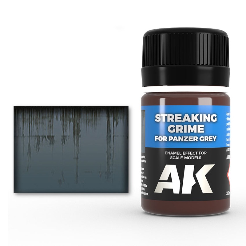 Streaking Grime For Panzer Grey Vehicles
