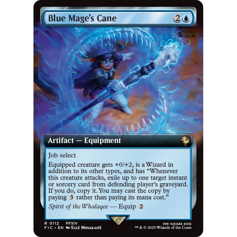 Blue Mage's Cane (Extended Art) [FINAL FANTASY Commander]
