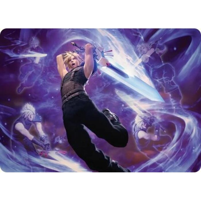 Cloud's Limit Break Art Card [FINAL FANTASY Art Series]