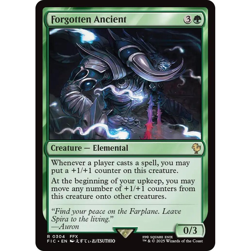 Forgotten Ancient (Surge Foil) [FINAL FANTASY Commander]