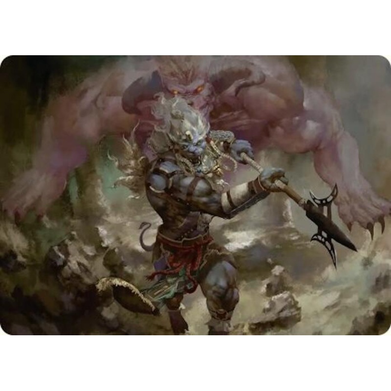 Kimahri, Valiant Guardian Art Card [FINAL FANTASY Art Series]