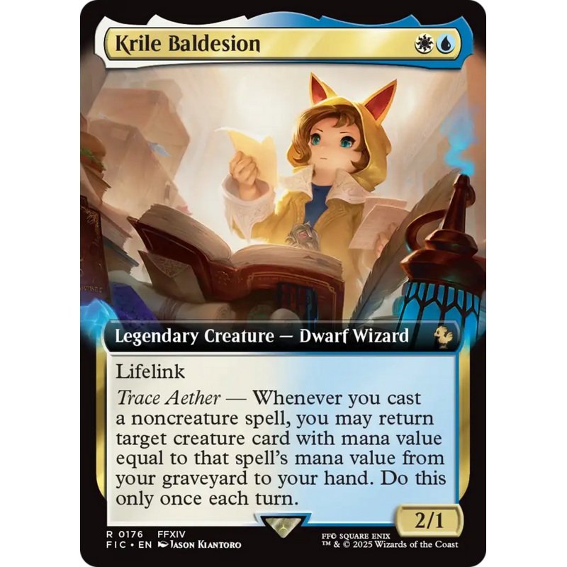 Krile Baldesion (Extended Art) [FINAL FANTASY Commander]