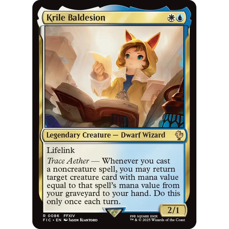 Krile Baldesion (Surge Foil) [FINAL FANTASY Commander]
