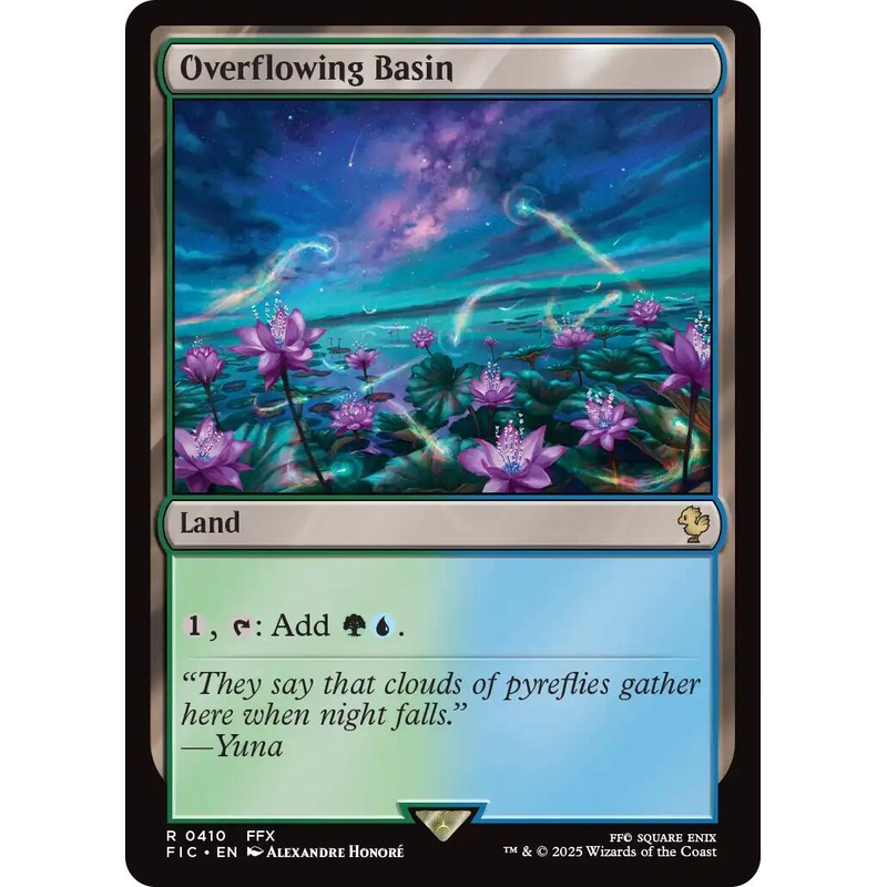 Overflowing Basin (Surge Foil) [FINAL FANTASY Commander]