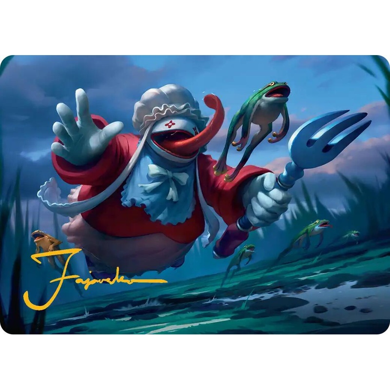 Quina, Qu Gourmet Art Card (Gold-Stamped Signature) [FINAL FANTASY Art Series]