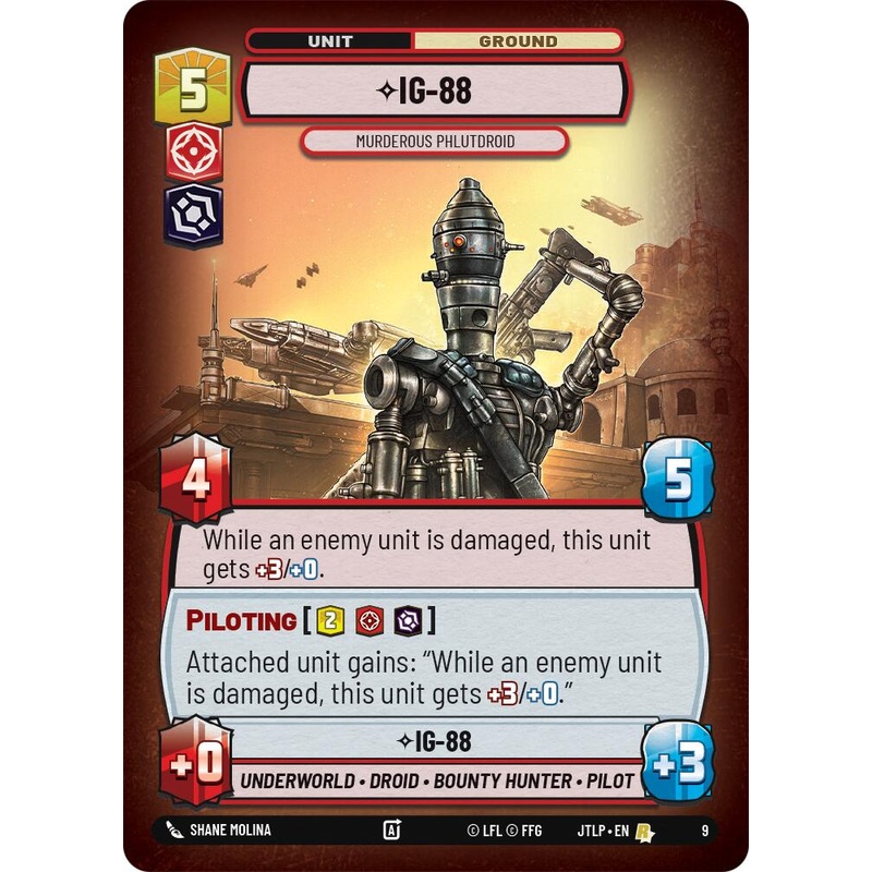 IG-88 - Murderous Phlutdroid (9) [Jump to Lightspeed: Weekly Play]