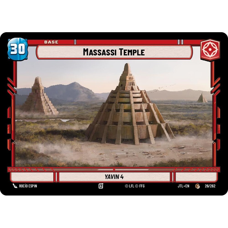 Massassi Temple // TIE Fighter (026/262 // T01/T04) (026/262 // T01/T04) [Jump to Lightspeed]