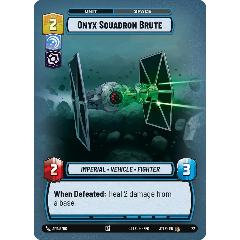 Onyx Squadron Brute (Foil) (22) [Jump to Lightspeed: Weekly Play]
