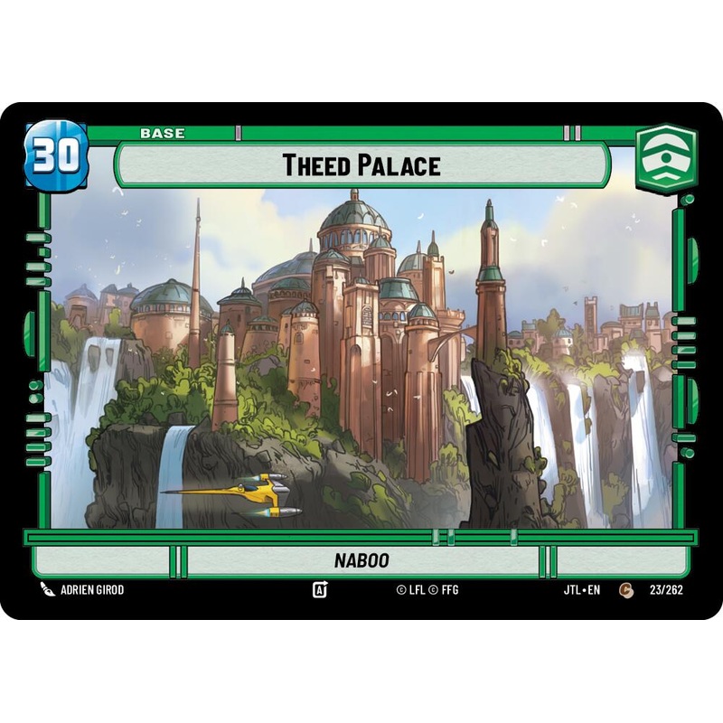 Theed Palace // X-Wing (023/2262 // T02/T04) (023/2262 // T02/T04) [Jump to Lightspeed]