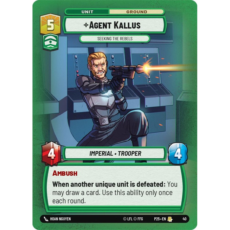 Agent Kallus - Seeking the Rebels (40) (40) [Store Showdown Promos]
