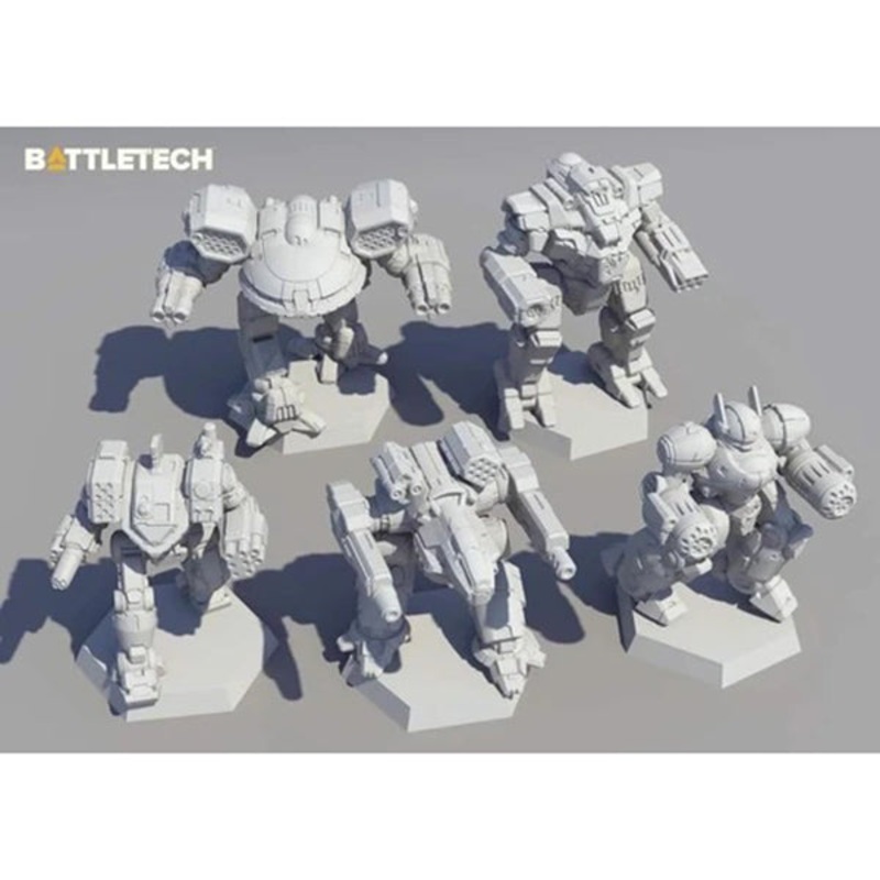 BattleTech: Clan Heavy Battle Star Miniatures Pack