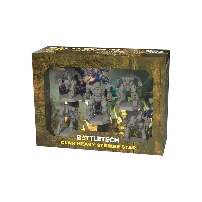 BattleTech: Clan Heavy Striker Star Miniatures Pack