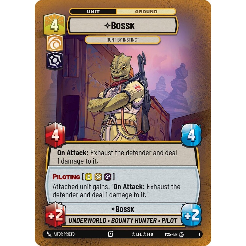 Bossk - Hunt By Instinct (1) (1) [Store Showdown Promos]