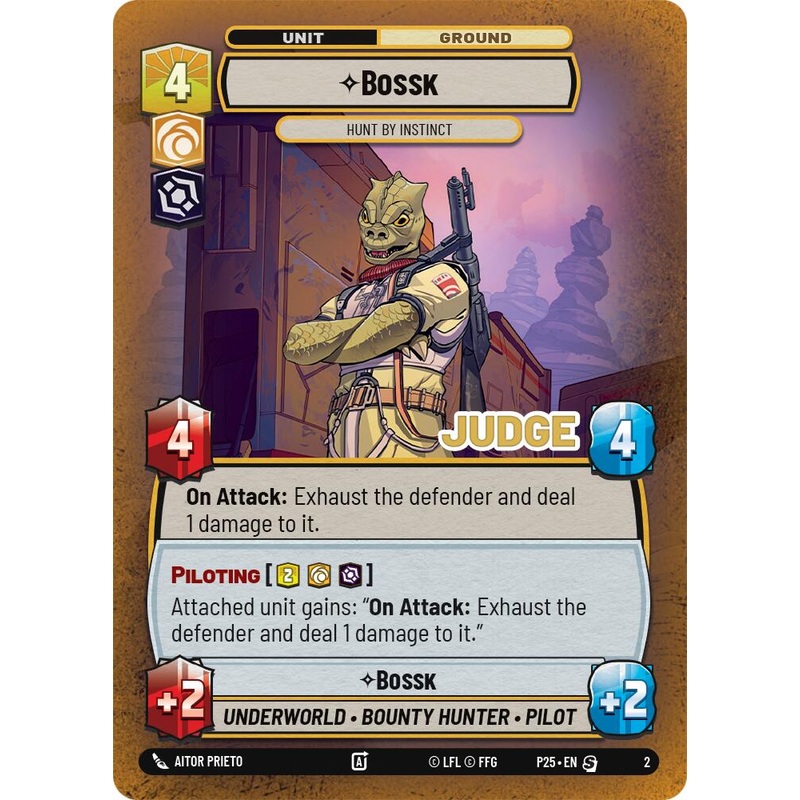 Bossk - Hunt By Instinct (2) (2) [Judge Promos]