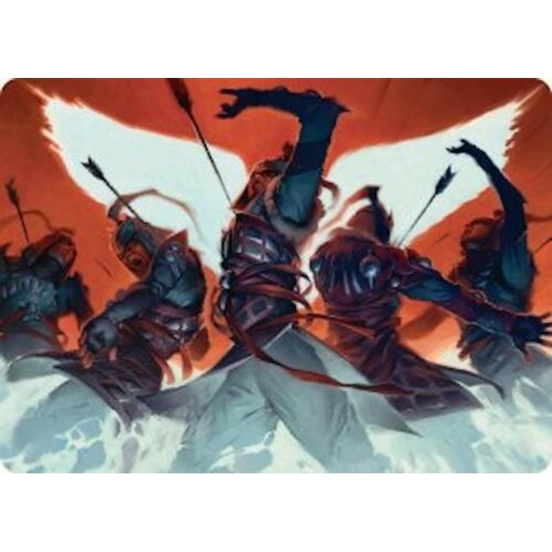 Desperate Measures Art Card (11/54) [Tarkir: Dragonstorm Art Series]