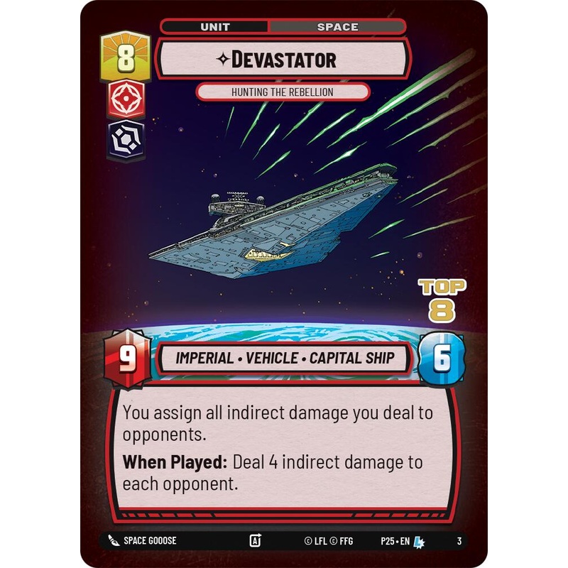 Devastator - Hunting the Rebellion (3) (Top 8) (3) [Store Showdown Promos]