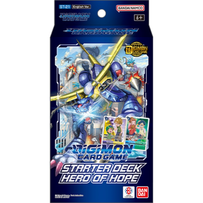 DIGIMON CARD GAME: STARTER DECK: HERO OF HOPE [ST-21]