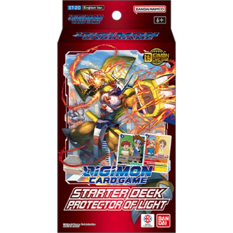 DIGIMON CARD GAME: STARTER DECK: PROTECTOR OF LIGHT [ST-20]