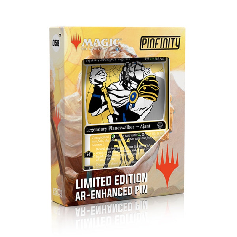 Pin: MTG Dominaria United- Ajani, Exclusive Limited Edition AR Pin