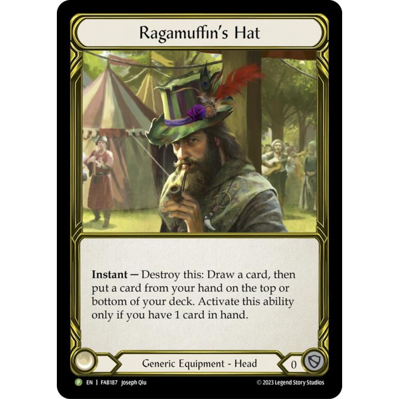 Ragamuffin's Hat [FAB187] (Promo)  Cold Foil