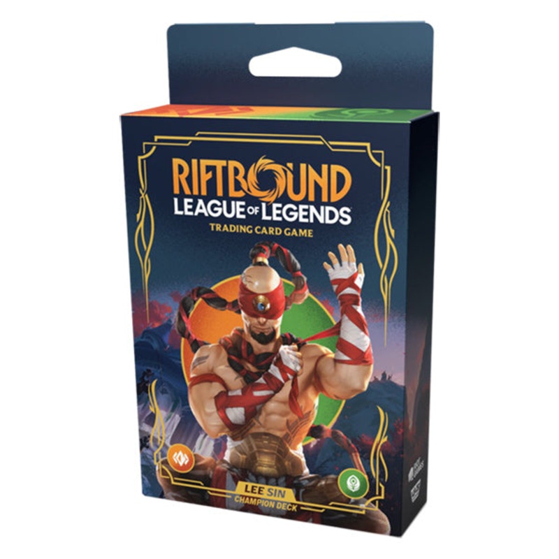 Riftbound TCG: Set 1- Origins- Champion Deck - Lee Sin(Pre-Order)