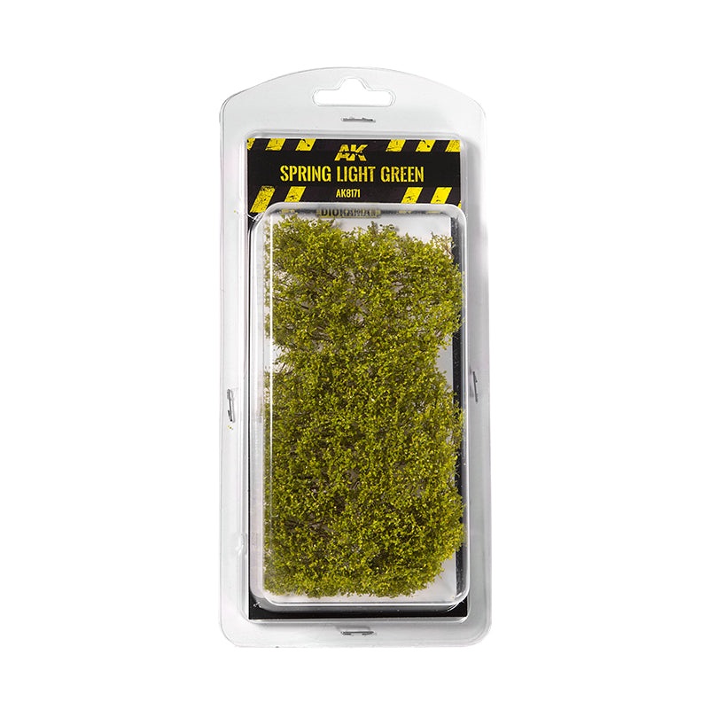 SPRING LIGHT GREEN SHRUBBERIES 1:35 / 75MM / 90MM