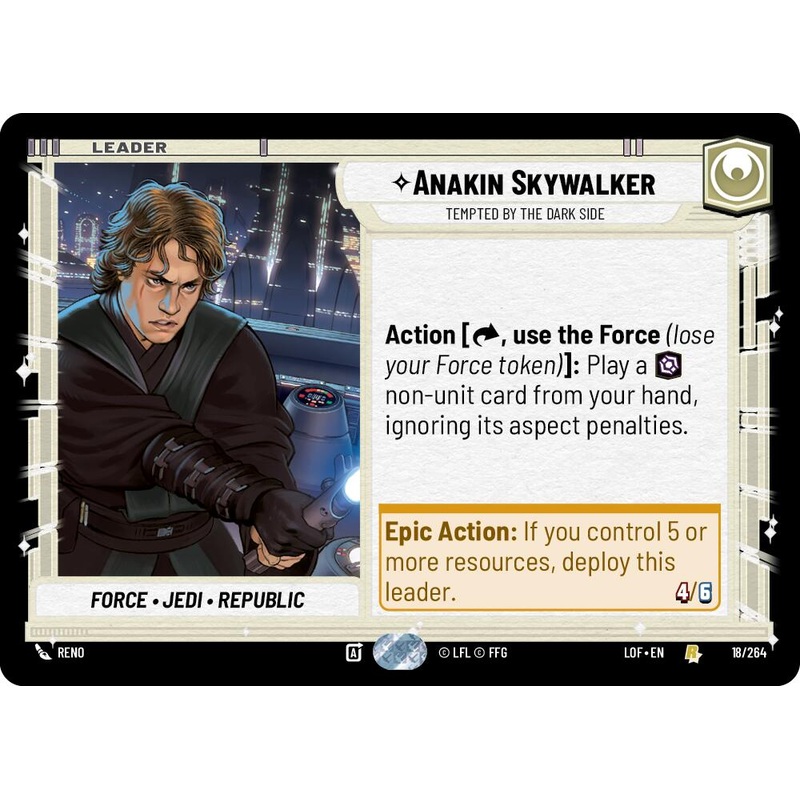 Anakin Skywalker - Tempted by the Dark Side (018/264) (018/264) [Legends of the Force]
