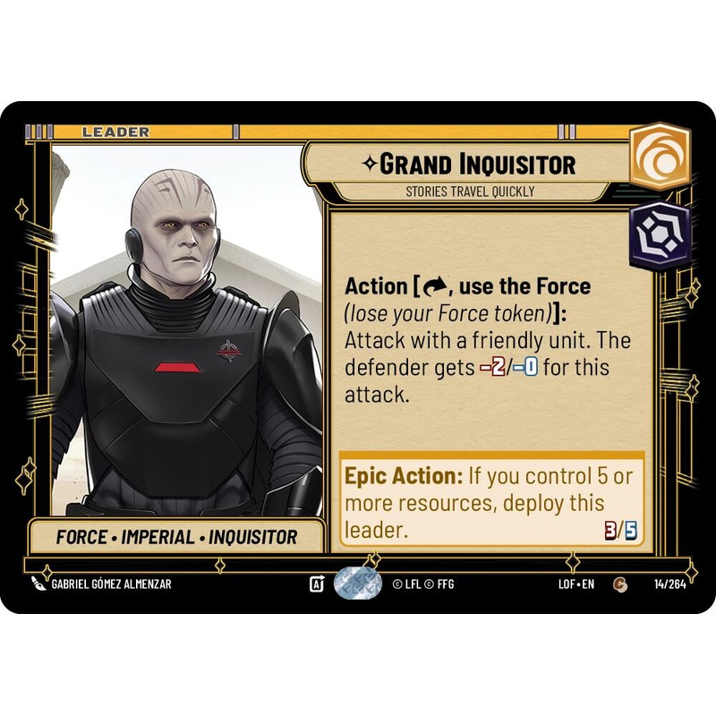 Grand Inquisitor - Stories Travel Quickly (014/264) (014/264) [Legends of the Force]