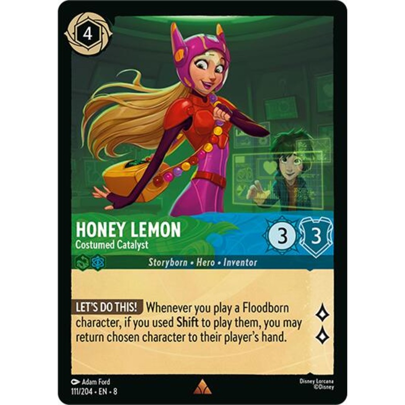 Honey Lemon - Costumed Catalyst (111/204) [Reign of Jafar]