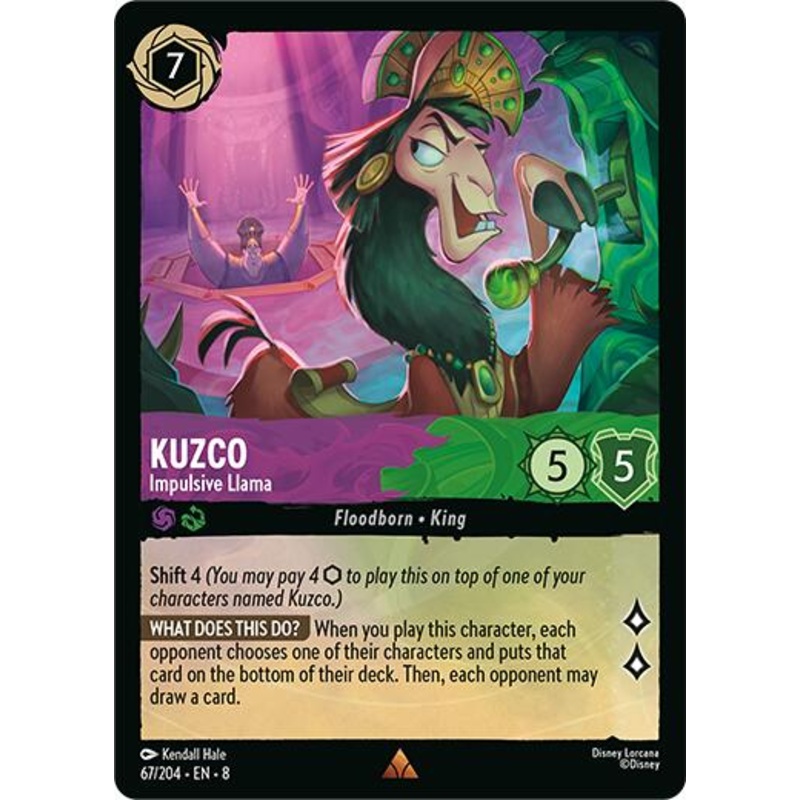 Kuzco - Impulsive Llama (67/204) [Reign of Jafar]