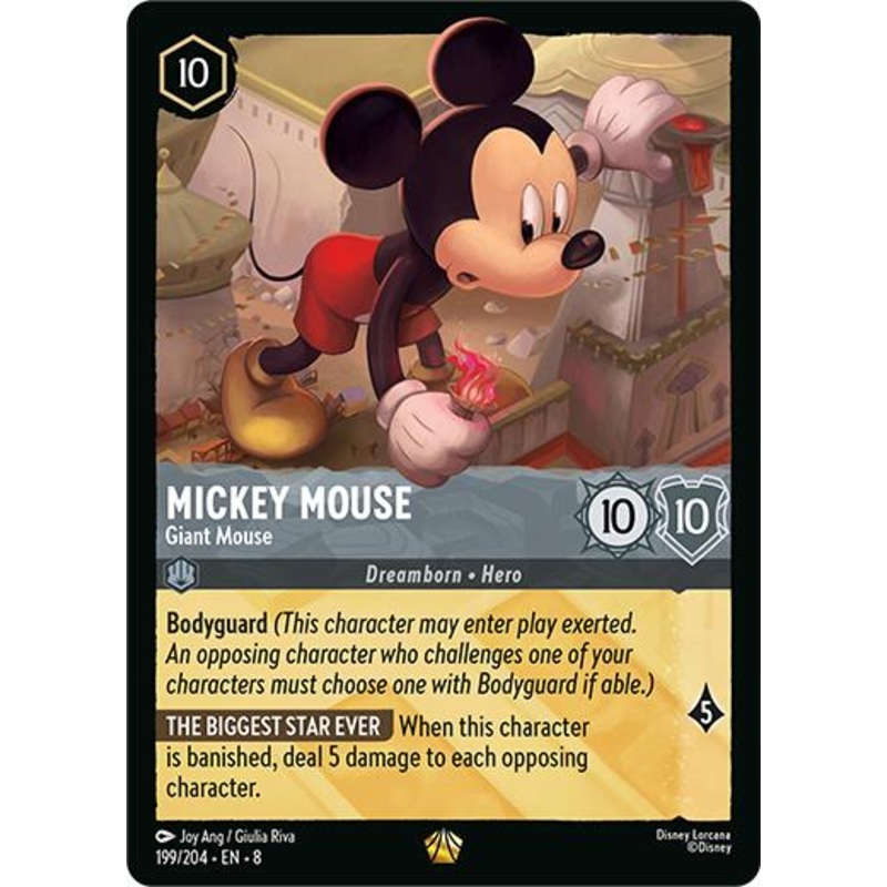 Mickey Mouse - Giant Mouse (199/204) [Reign of Jafar]