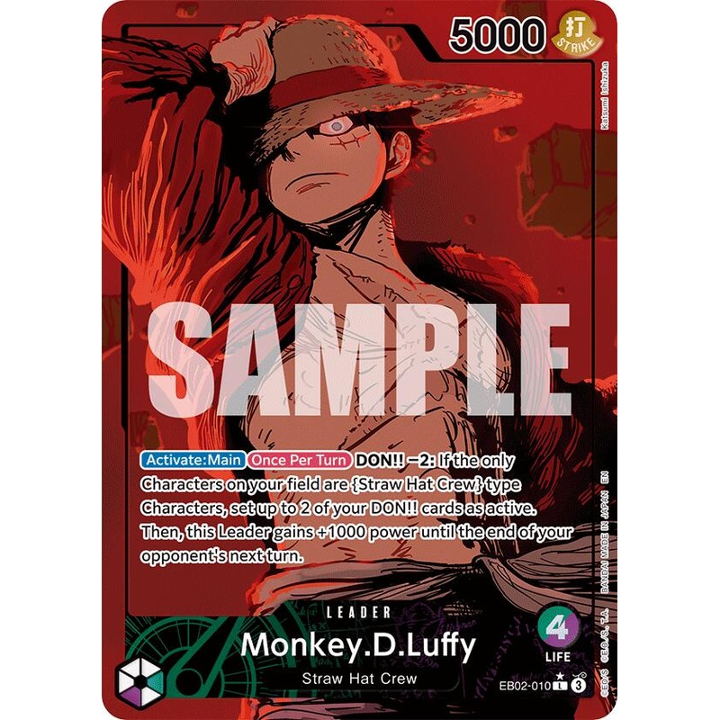 Monkey.D.Luffy (010) (Alternate Art) [Extra Booster: Anime 25th Collection]