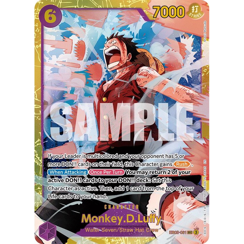 Monkey.D.Luffy (061) [Extra Booster: Anime 25th Collection]