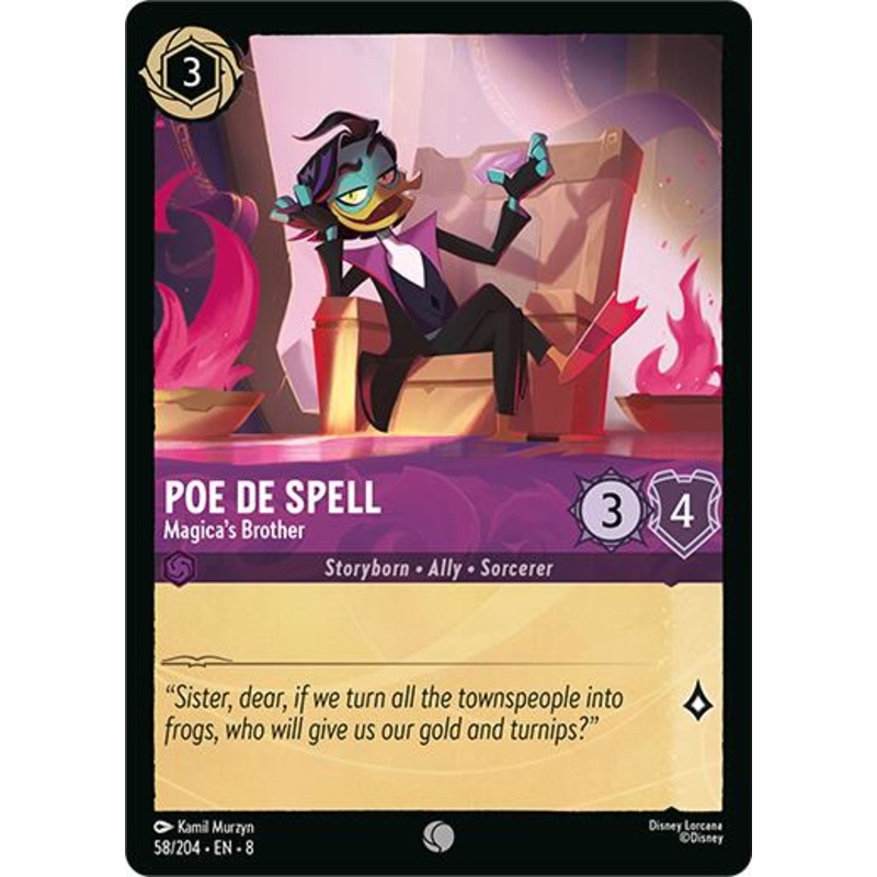 Poe De Spell - Magica's Brother (58/204) [Reign of Jafar]