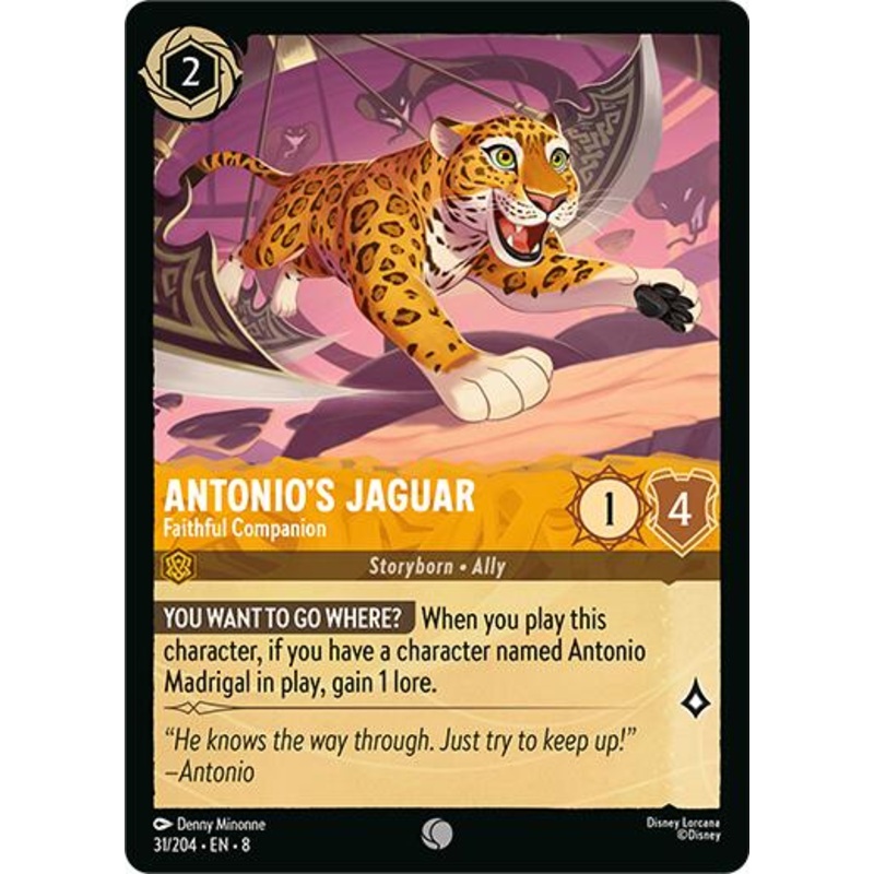 Antonio's Jaguar - Faithful Companion (31/204) [Reign of Jafar]