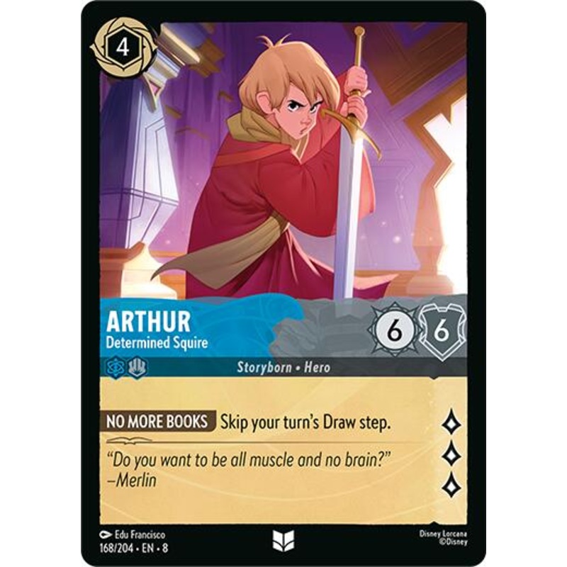 Arthur - Determined Squire (168/204) [Reign of Jafar]