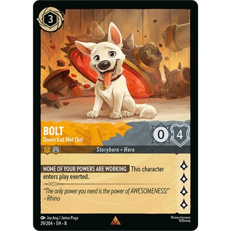 Bolt - Down but Not Out (29/204) [Reign of Jafar]