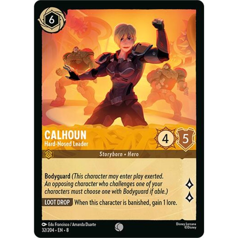Calhoun - Hard-Nosed Leader (32/204) [Reign of Jafar]