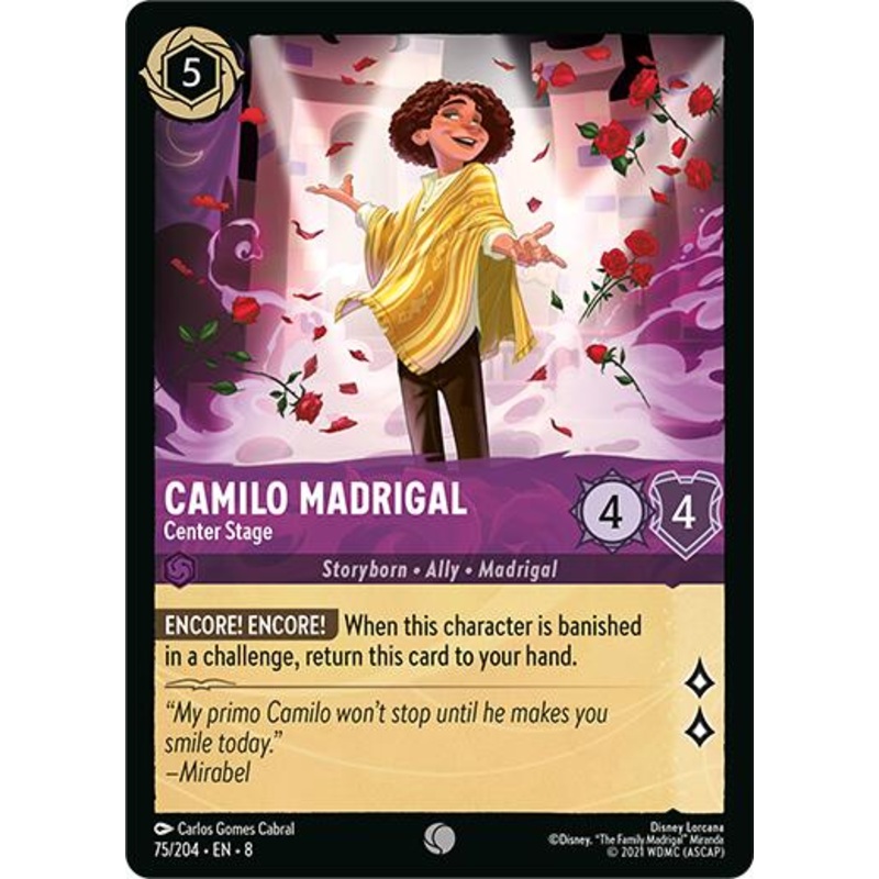Camilo Madrigal - Center Stage (75/204) [Reign of Jafar]