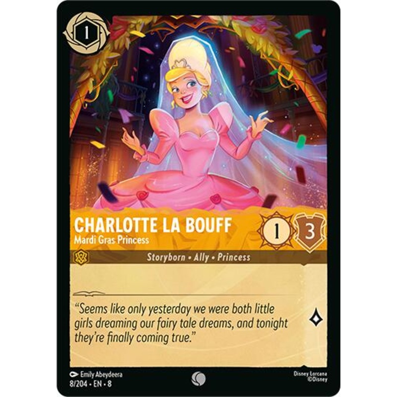 Charlotte La Bouff - Madri Gras Princess (8/204) [Reign of Jafar]