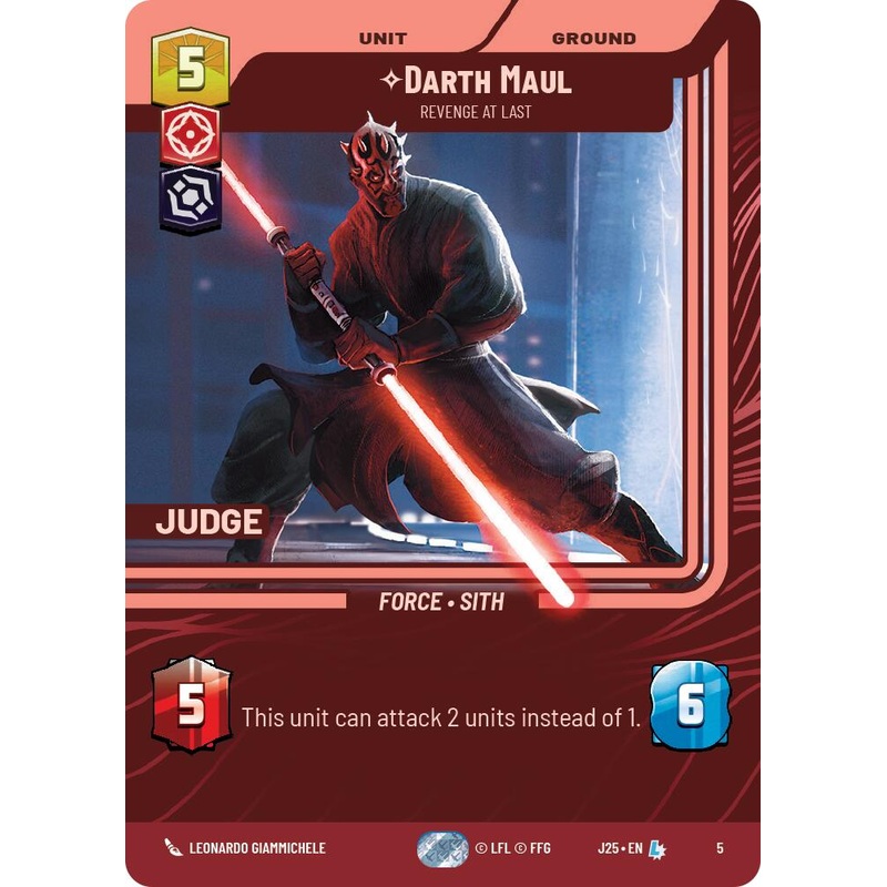 Darth Maul - Revenge at Last (5) (5) [Judge Promos]