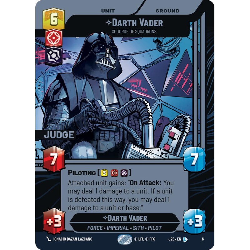 Darth Vader - Scourge of Squadrons (6) (6) [Judge Promos]