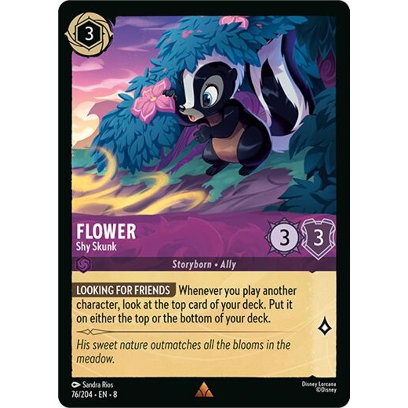 Flower - Shy Skunk (76/204) [Reign of Jafar]