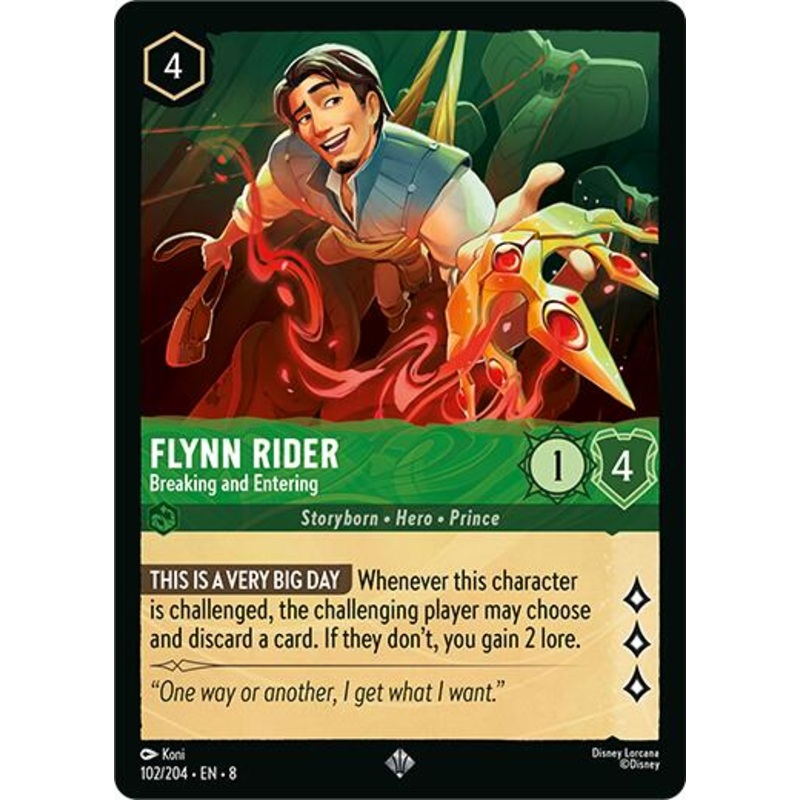 Flynn Rider - Breaking and Entering (102/204) [Reign of Jafar]