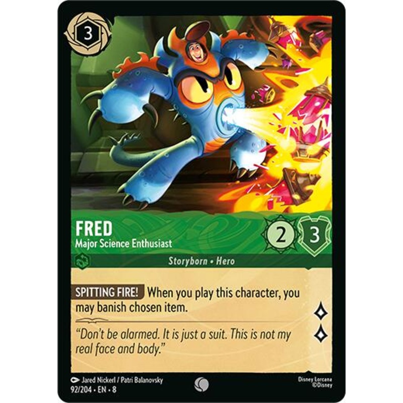 Fred - Major Science Enthusiast (92/204) [Reign of Jafar]