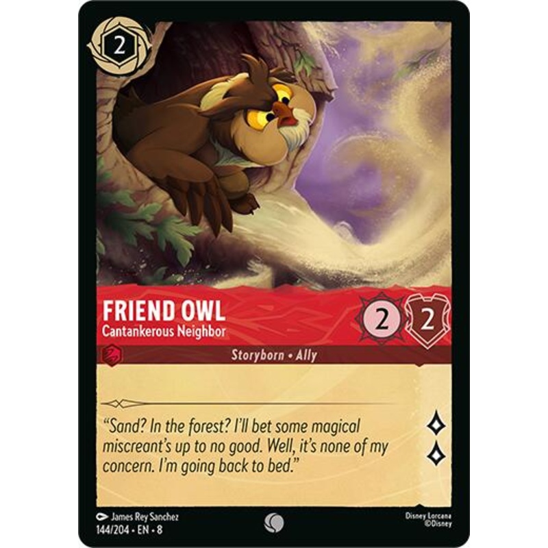 Friend Owl - Cantankerous Neighbor (144/204) [Reign of Jafar]