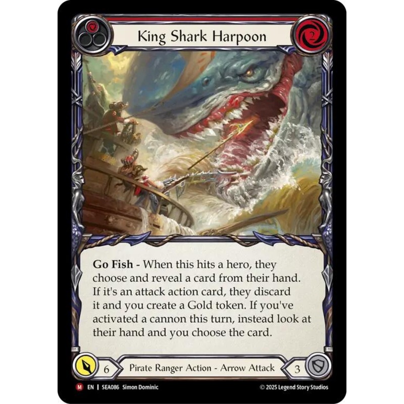 King Shark Harpoon [SEA086] (High Seas)