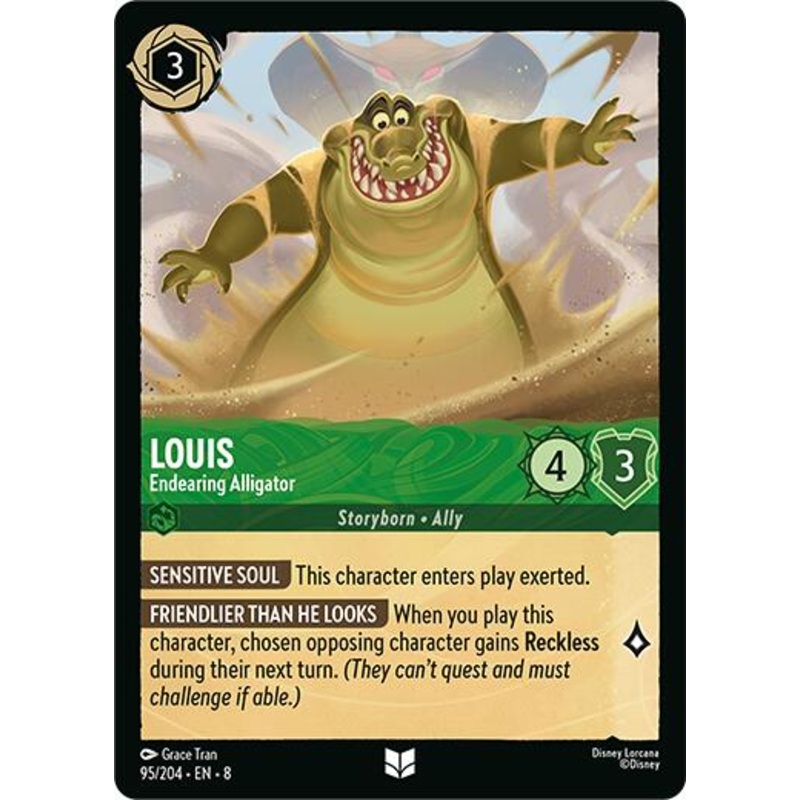 Louis - Endearing Alligator (95/204) [Reign of Jafar]