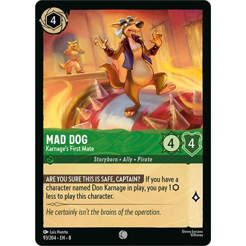 Mad Dog - Karnage's First Mate (93/204) [Reign of Jafar]